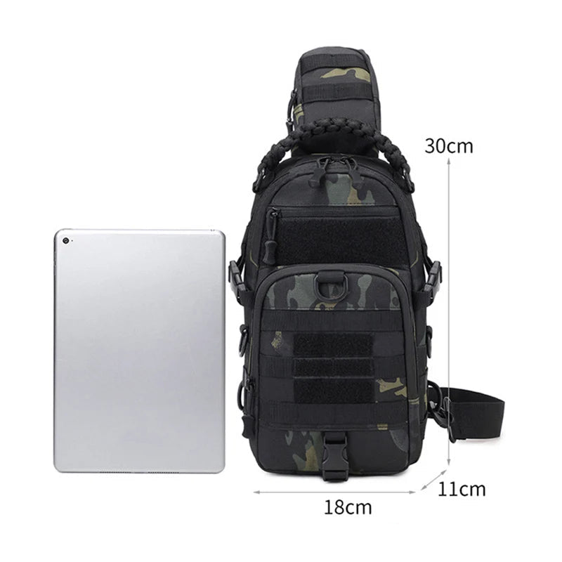 MOLLE-Schulterrucksack zum Wandern und Campen
