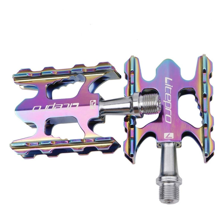 Skanto | Litepro Ultralett Faltbar Sykkelpedal K3 Sykkelpedal, Farge: Galvanisert Farge