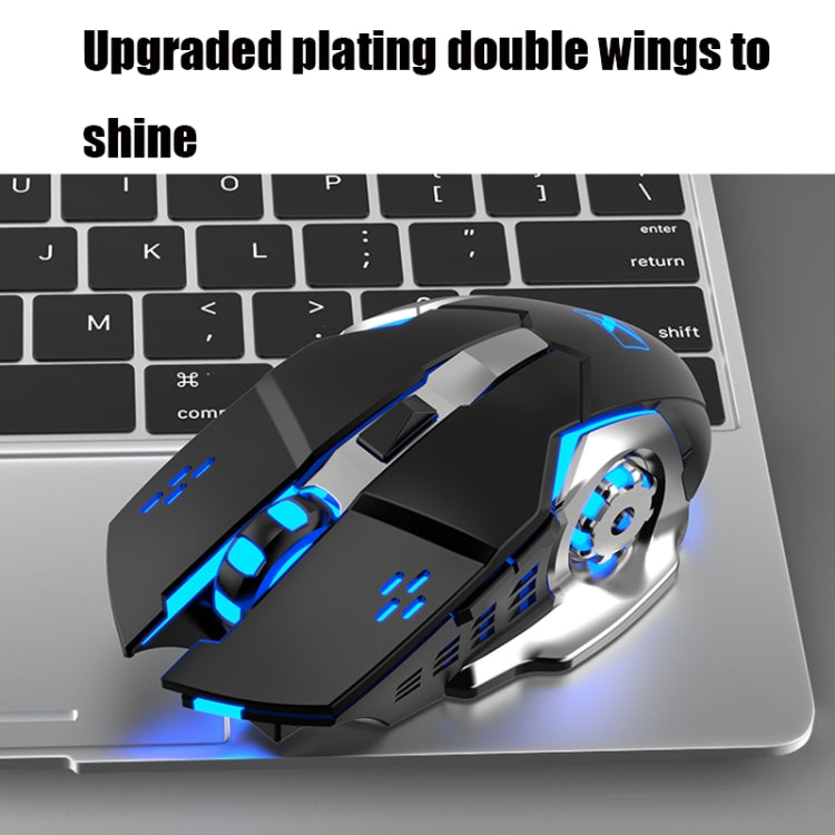 Skanto | K680 RGB Oppladbart Gaming Trådløst Tastatur og Mus Sett (Svart)