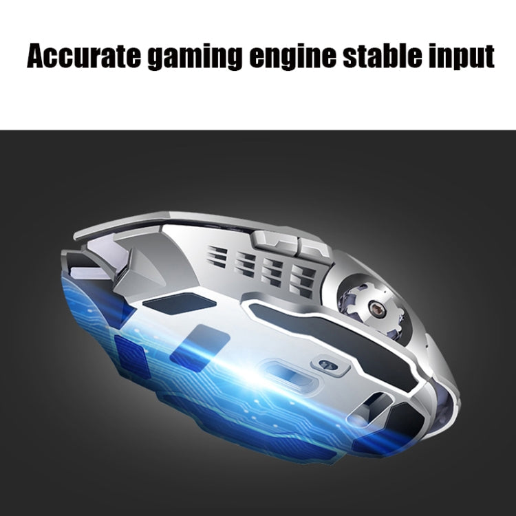 Skanto | K680 RGB Oppladbart Gaming Trådløst Tastatur og Mus Sett (Svart)