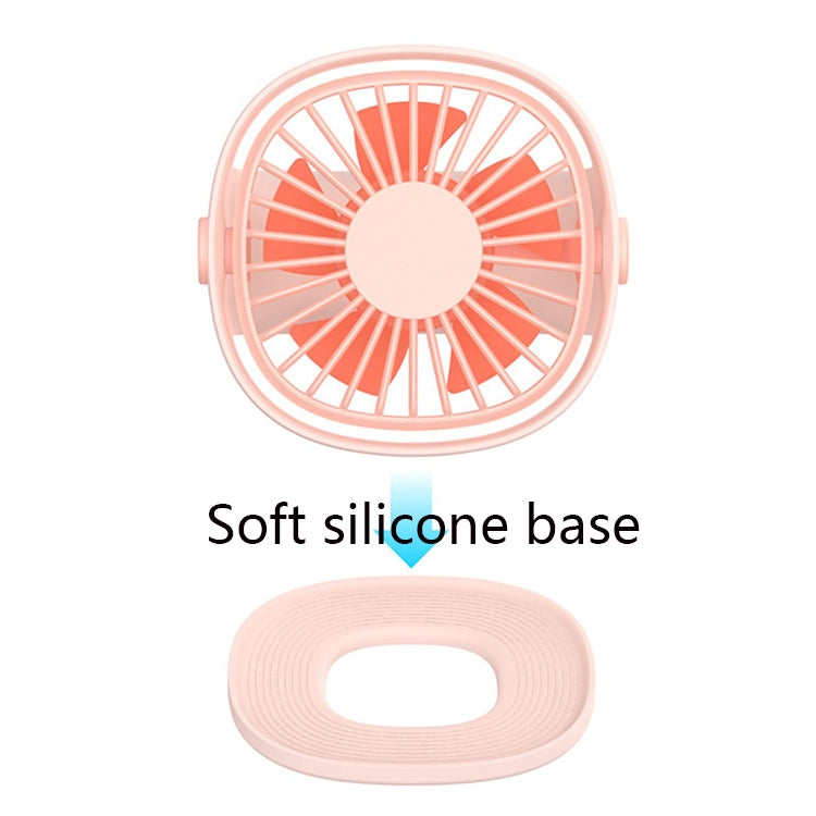 Håndholdt Desktop Utendørs Student Stille USB Mini Vifte (Rosa) | Skanto