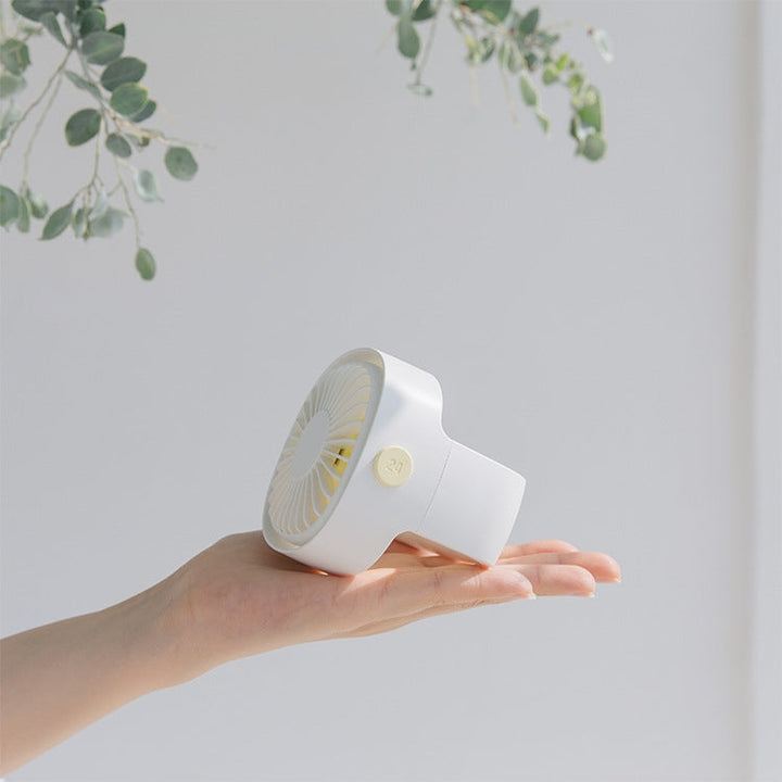 Håndholdt Desktop Utendørs Student Stille USB Mini Vifte (Rosa) | Skanto
