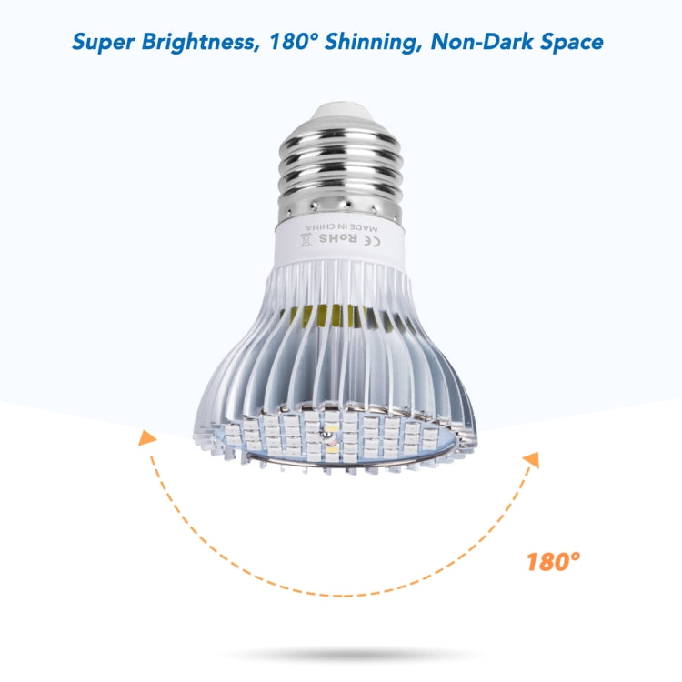 Skanto | LED Plantevekstlampe Full Spektrum E27 Plantefyllingslys, Effekt: 100W 150 Lyspærer