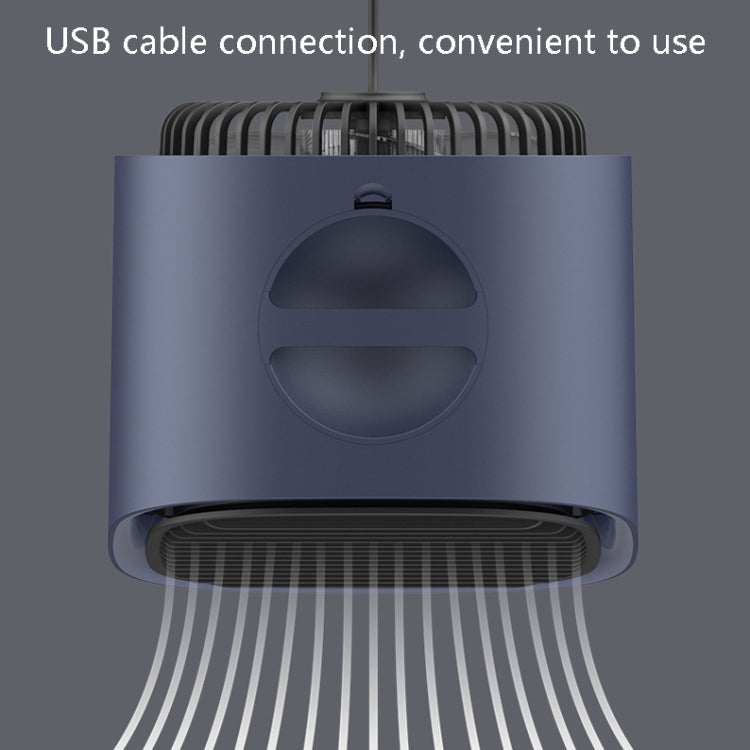 Desktop Kjølevifte USB Bærbar Kontor Kald Luftkondisjoneringsvifte, Farge: M201 Himmelhvit | Skanto