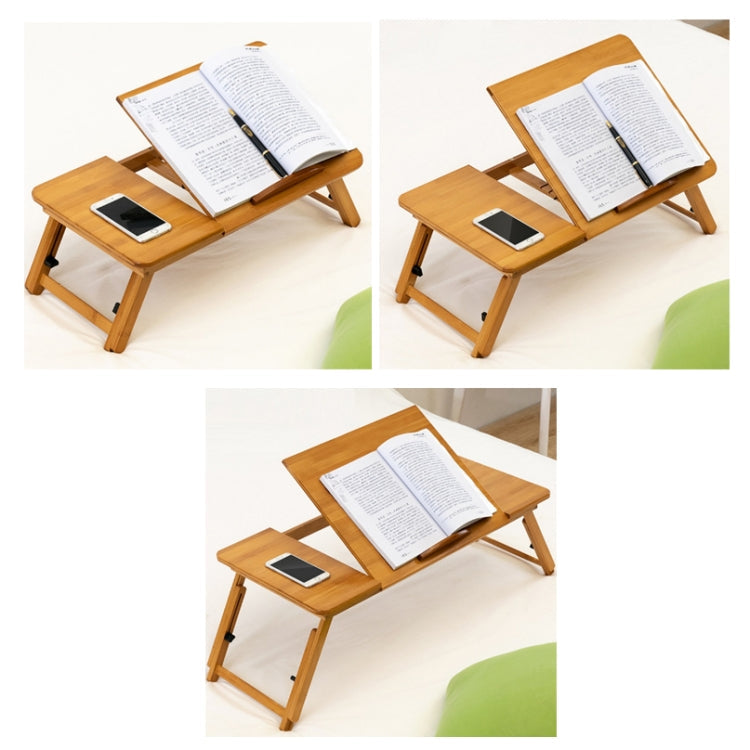 Skanto | 741ZDDNZ Seng Bruk Fldbar Høydejusterbart Laptop Bord Dorm Skrivebord, Spesifikasjon: Medium 64cm