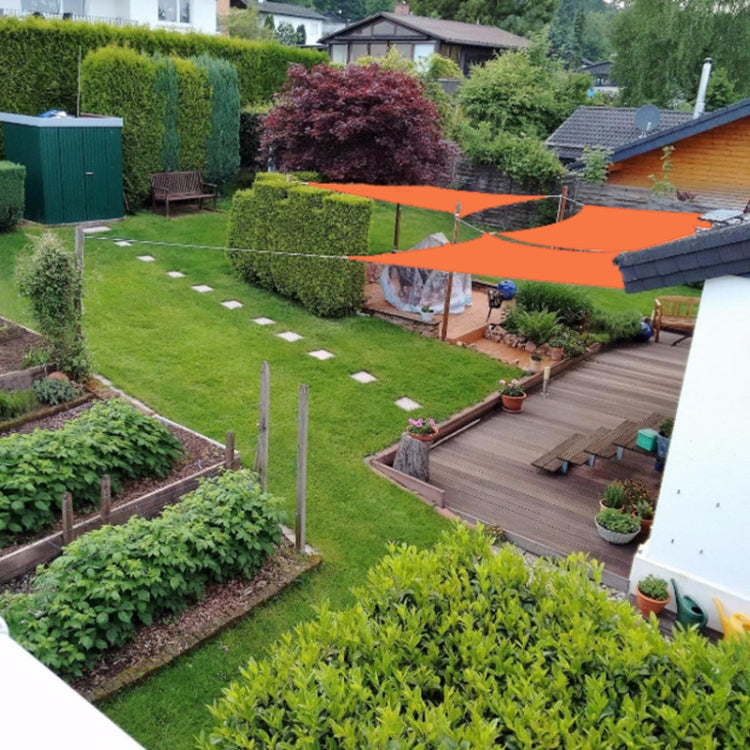 Skanto | Utendørs Hage Solseil Vanntett Anti-UV Tak, Størrelse: 4m x 4m (Grønn)