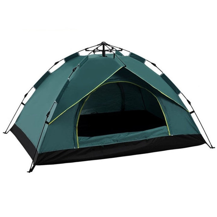 Skanto | TC-014 Utendørs Strand Reise Camping Automatisk Våren Multi-Person Telt For 2 Personer (Grønn)