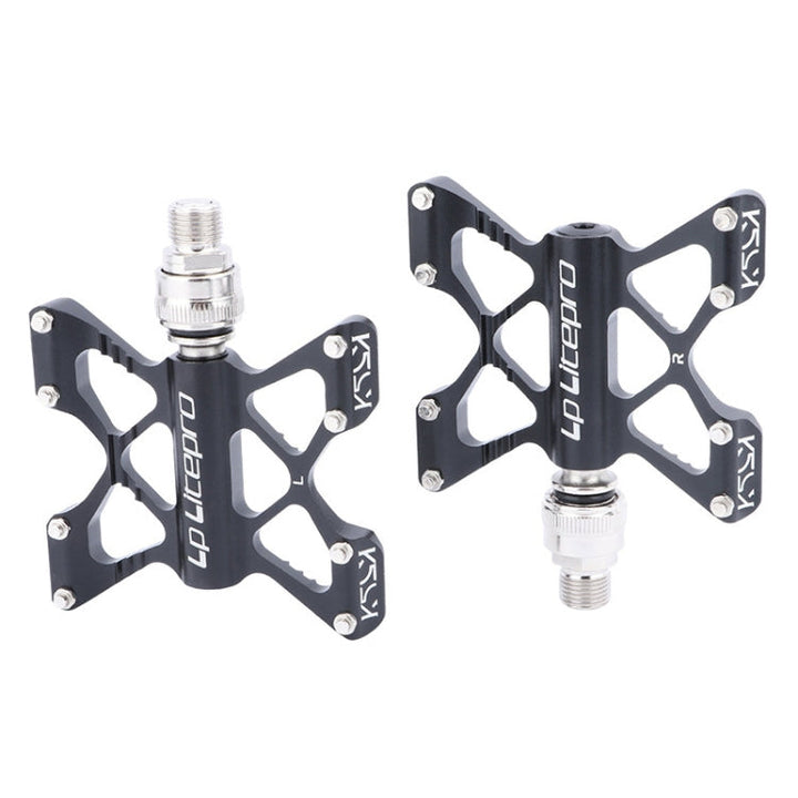 Skanto | LP LitePro K5 Sammenleggbar Sykkel Aluminiumlegering Lager Pedaler (Svart)
