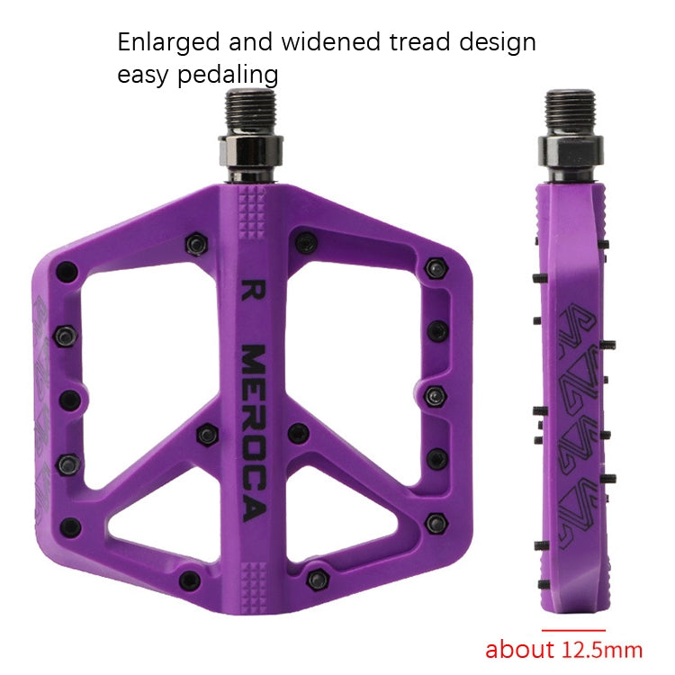 Skanto | MEROCA Terrengsykkel Nylon Pedal (Lilla)