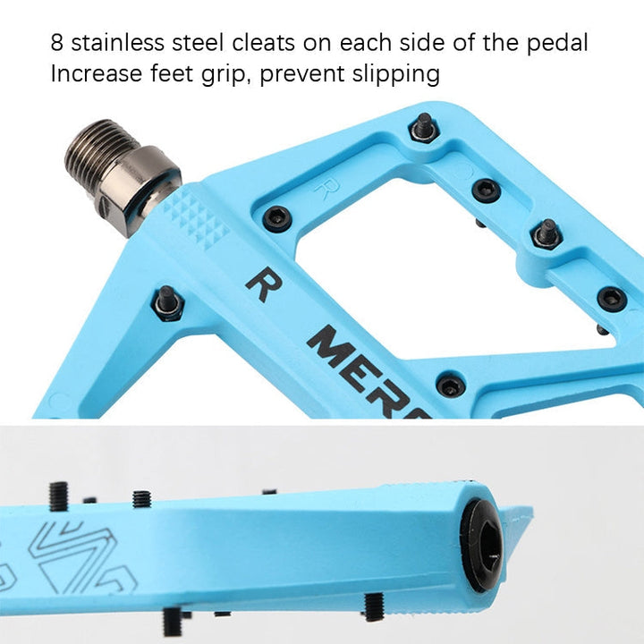 Skanto | MEROCA Terrengsykkel Nylon Pedal (Grønn)