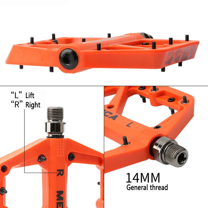 Skanto | MEROCA Terrengsykkel Nylon Pedal (Lilla)
