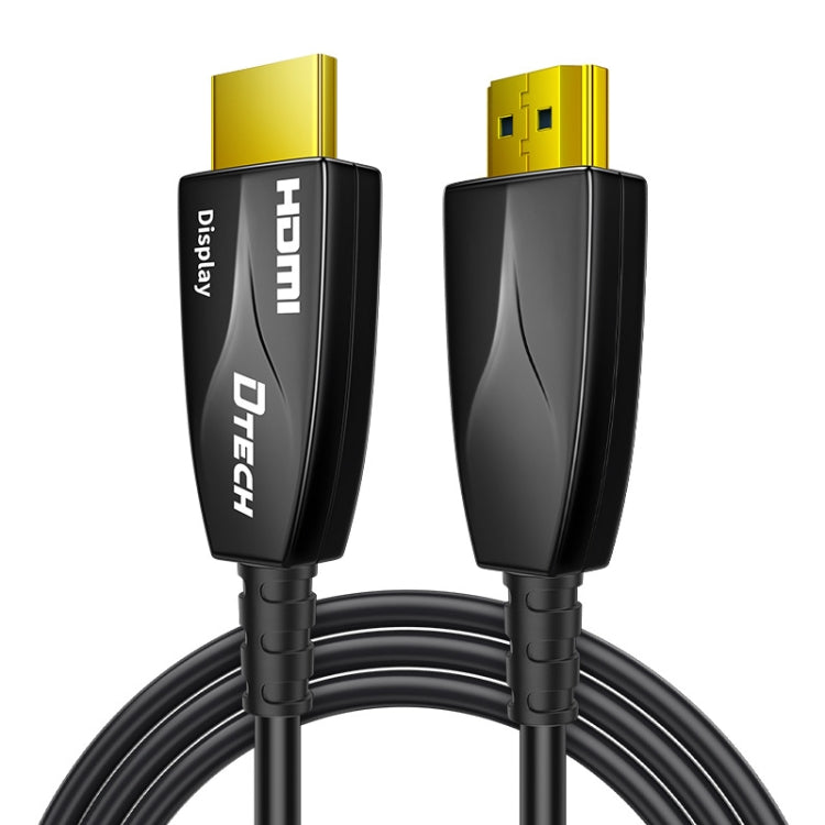 Skanto | DTECH HDMI 2.0 Versjon Fiber Optisk Kabel 4K 60Hz Storskjerm TV Ingeniørkablering, Lengde: 10m