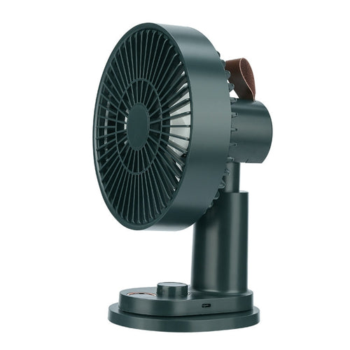Smart Remote Control Usb Charging Shaking Head Desktop Fan Stroller Clip Fan(Green) | Skanto