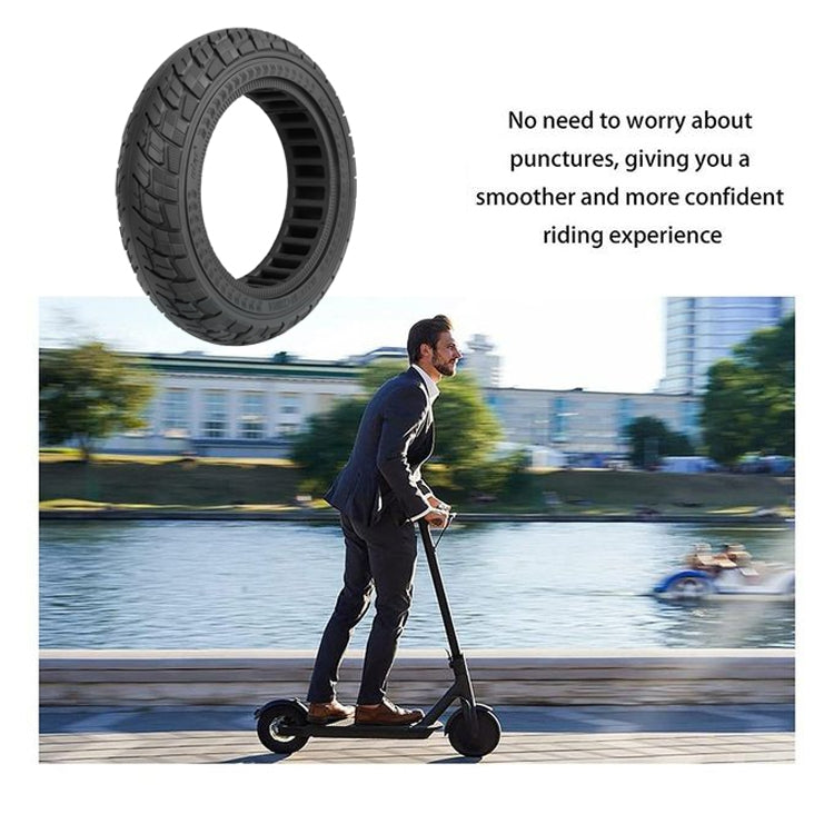 Skanto | For Ninebot Max G30 10 X 2.5 Tommer (60/70-6.5) Scooter Solid Gummidekk Svart