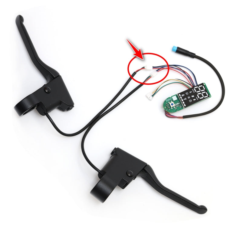 Skanto | For Xiaomi Electric Scooter Pro/Pro 2/1S Fire-tråds Dobbeltbremse Bluetooth Kortsett, Spesifikasjon: Kort Kun