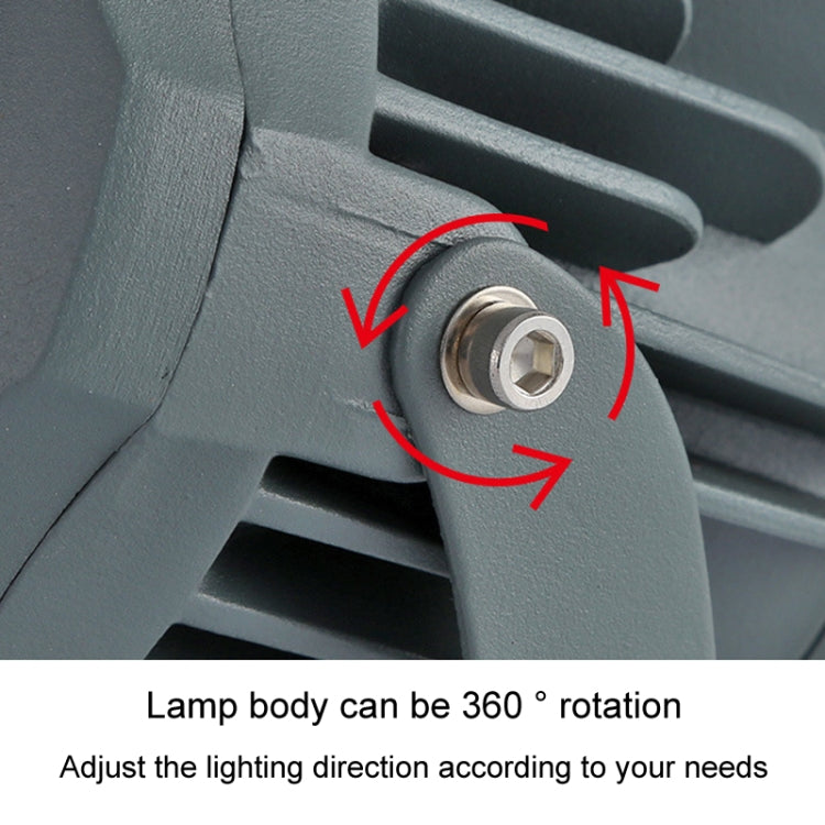 LED Flutlys COB Utendørs Vanntett Sjekkeflater Billboard Lykter Hage-lampe, Farge: 30W 4 Farger Valg 1