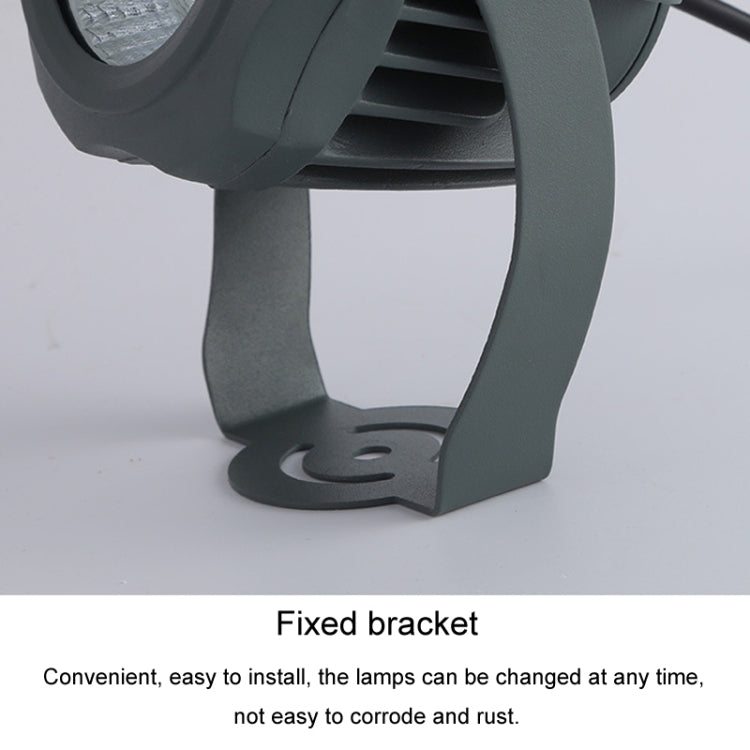 LED Flutlys COB Utendørs Vanntett Sjekkeflater Billboard Lykter Hage-lampe, Farge: 30W 4 Farger Valg 1