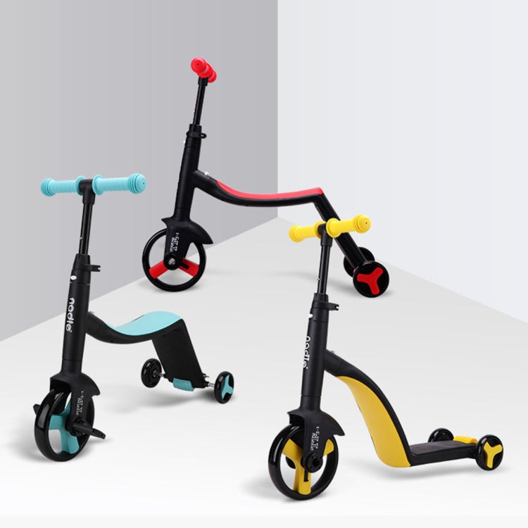 Skanto | nadle Sammenleggbar Trehjuls Tre-modus Balansesykkel Barn Scooter (Blå)