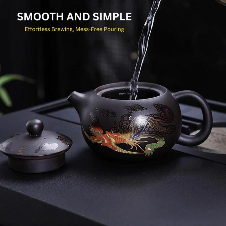 Skanto | Mystisk fargeforandrende drage- og feng shui-teapot