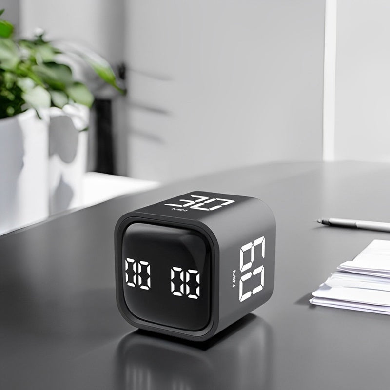 Intelligent Würfeltimer med Schwerkraftsensor og LED-lyse