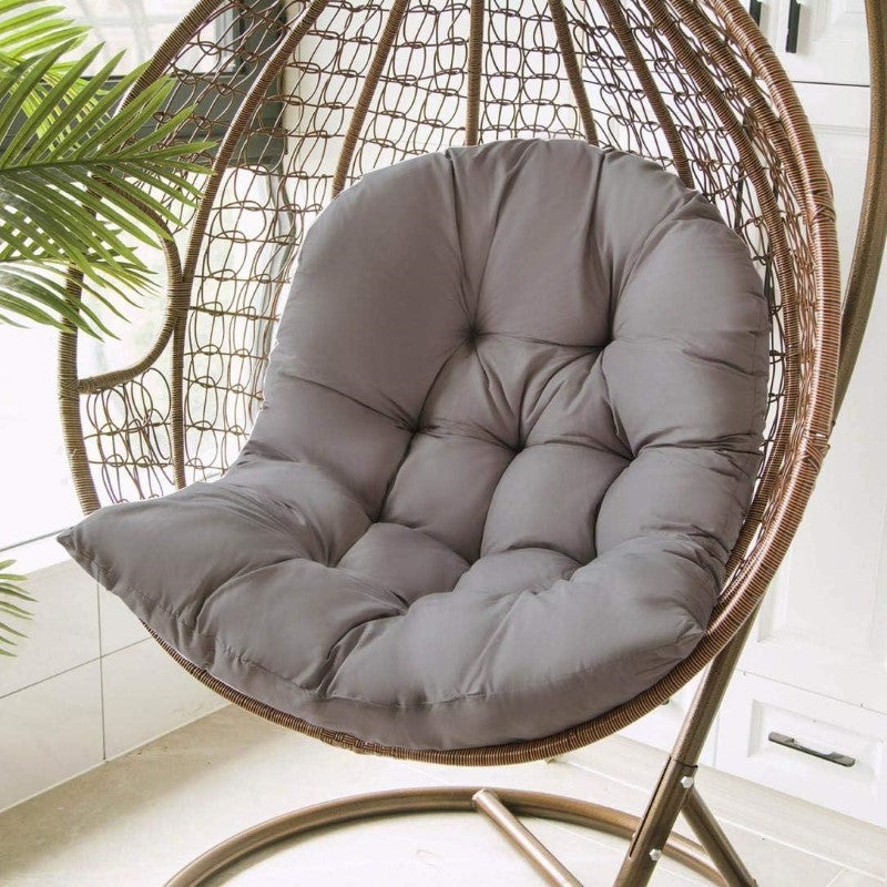 Comfortputen for Hage- og Svingestol – Mørk Grå – 80x120 cm – For Innendørs & Utendørs | Skanto