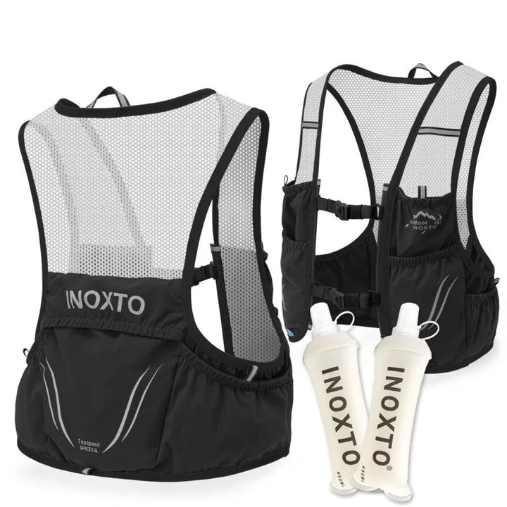 Skanto | Ultralett Trail Running Vest med To Myk Flasker