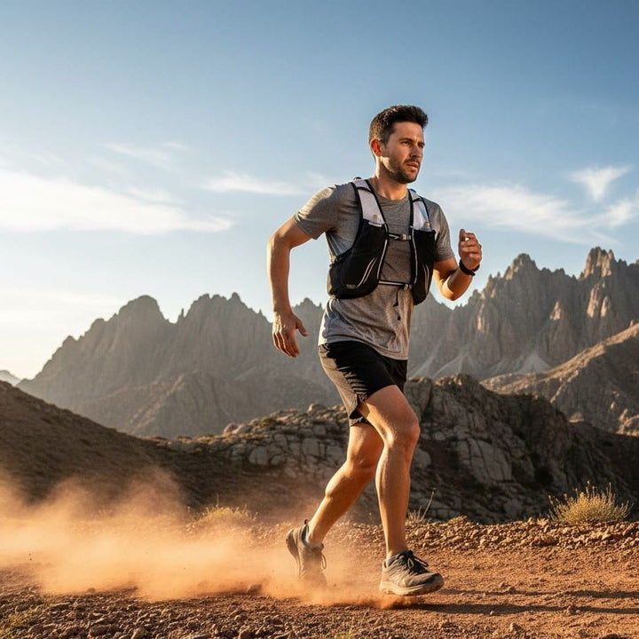 Skanto | Ultralett Trail Running Vest med To Myk Flasker
