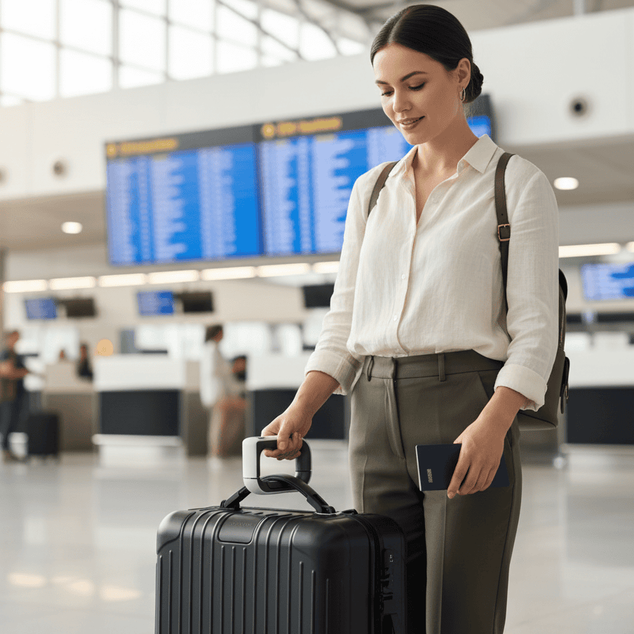 Skanto | Kompakt reise bagasjevekt for nøyaktige målinger