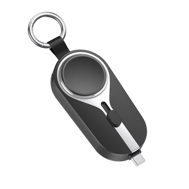 Skanto | 2000mAh Kompakt Mini Bærbar Kapsel Nøkkelring Power Bank