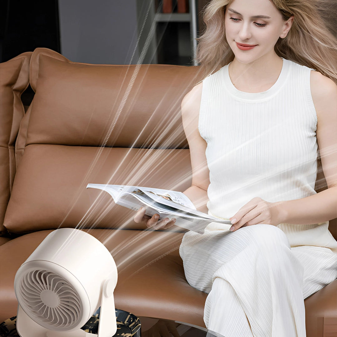 Blade-less Turbo Fan LED Quiet | Skanto
