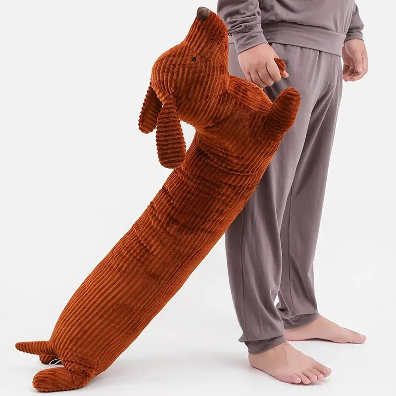 Skanto | Hund kosedyr - DogPillow - Fluffy - Myk og slitesterk - Dachsund