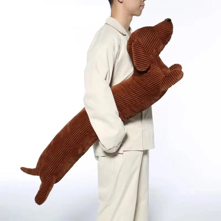 Skanto | Hund kosedyr - DogPillow - Fluffy - Myk og slitesterk - Dachsund