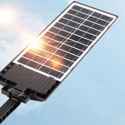 PowerBright Solar Utendørslampe 3000W – Vegg- eller Stolpemontasje IP65 | Skanto