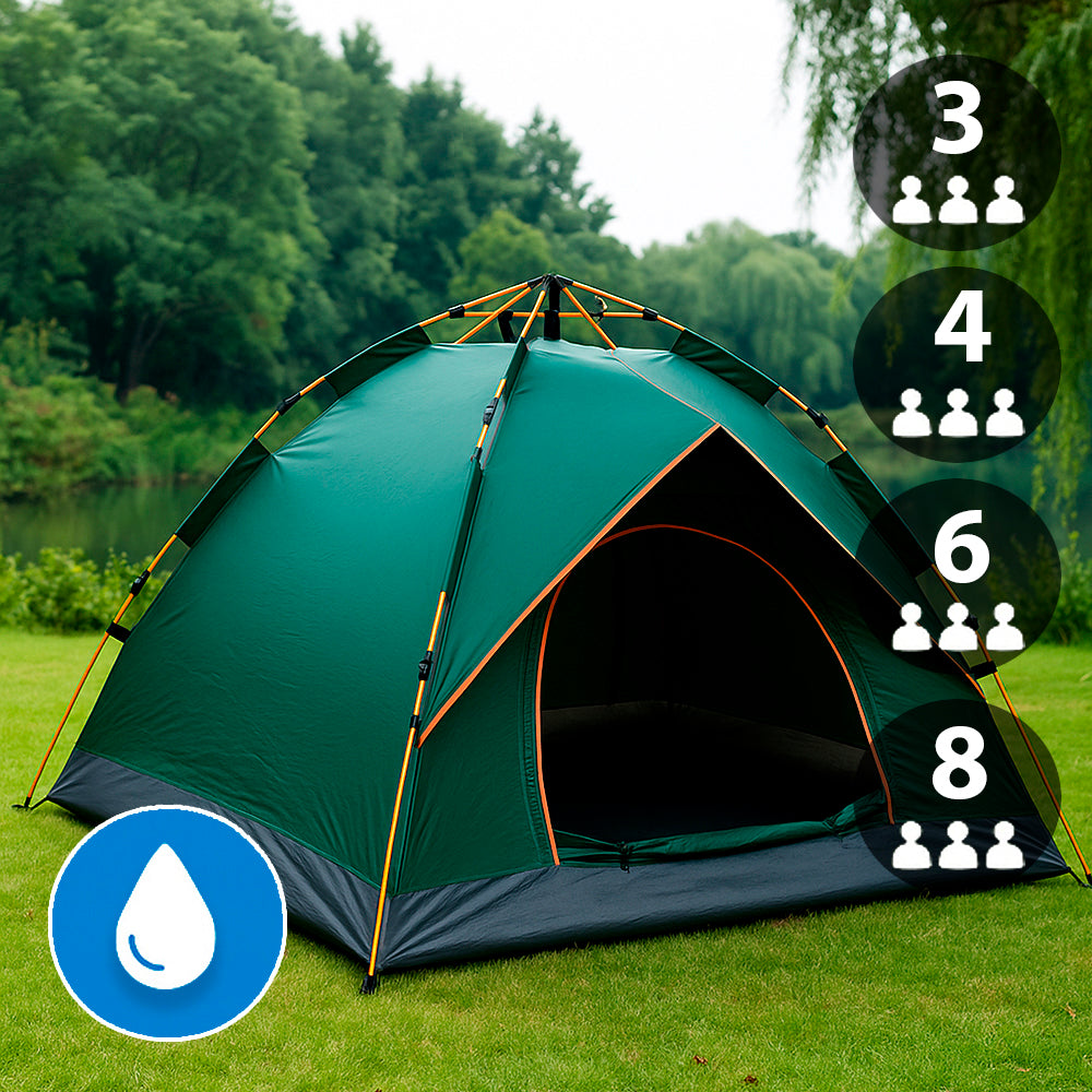 Quick-Up-Telt for 3–8 Personer | Skanto