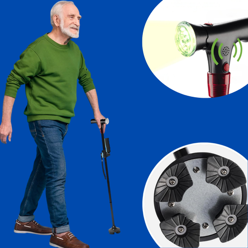 Skanto | Gåstokk | Ergonomisk, Lett Design for Eldre & Mobilitetsstøtte