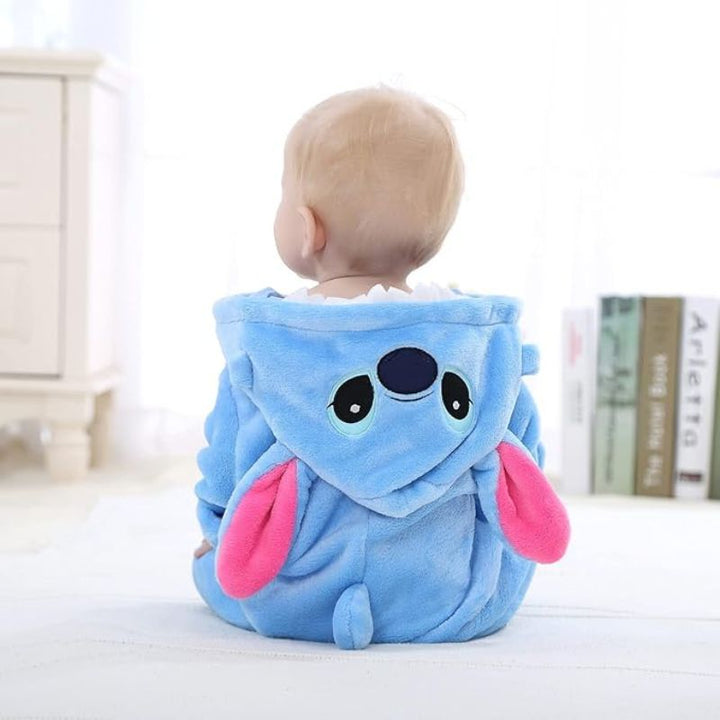 Kleinkind-Tier-Overall | Weicher Baby-Body fra Baumwolle og hypoallergenem fleece