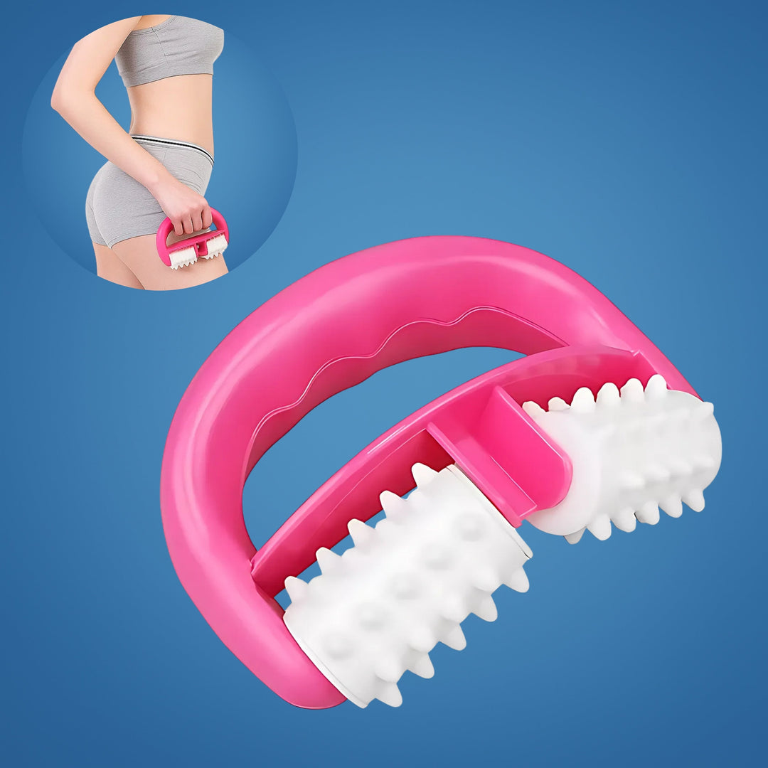 ToneWood | Cellulite Massasje Roller – Dypvev Skulptur – Naturlig Tre – Hjemme Kropp Toner Skanto