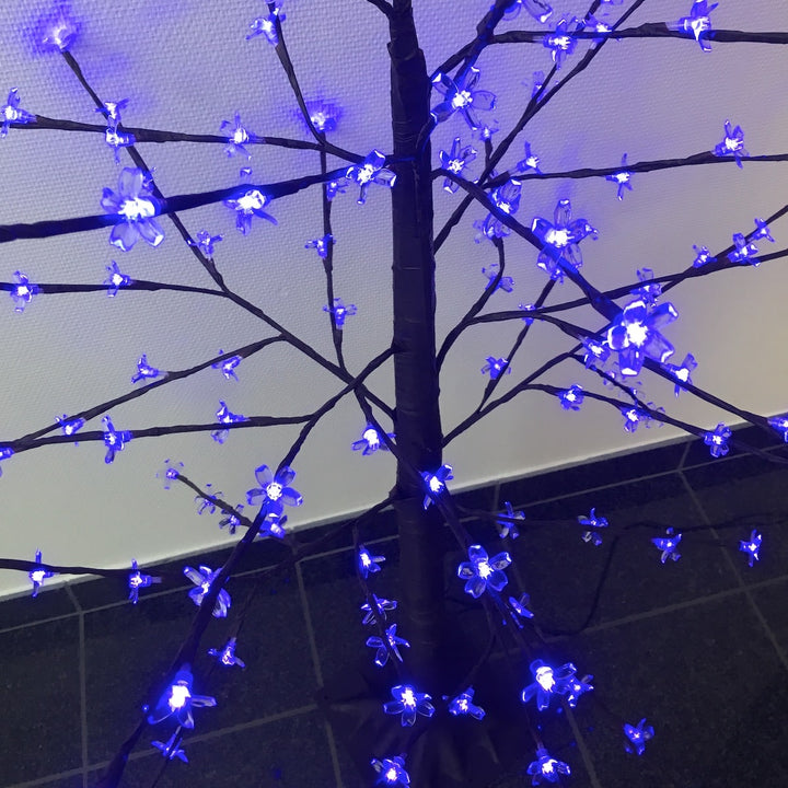 Lichbaum LED-Multifunksjon 140 cm. inkl. base (blå LED) | Skanto