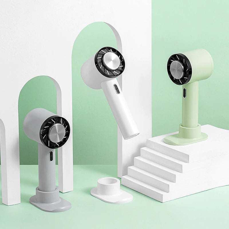 Skanto | CoolBreeze Mini – Bærbar Klimaanlegg Vifte med Oppladbart Batteri