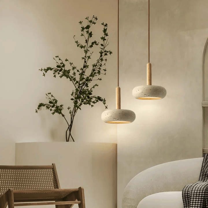Skanto | LED Retro Taklampe laget av Stein & Tre