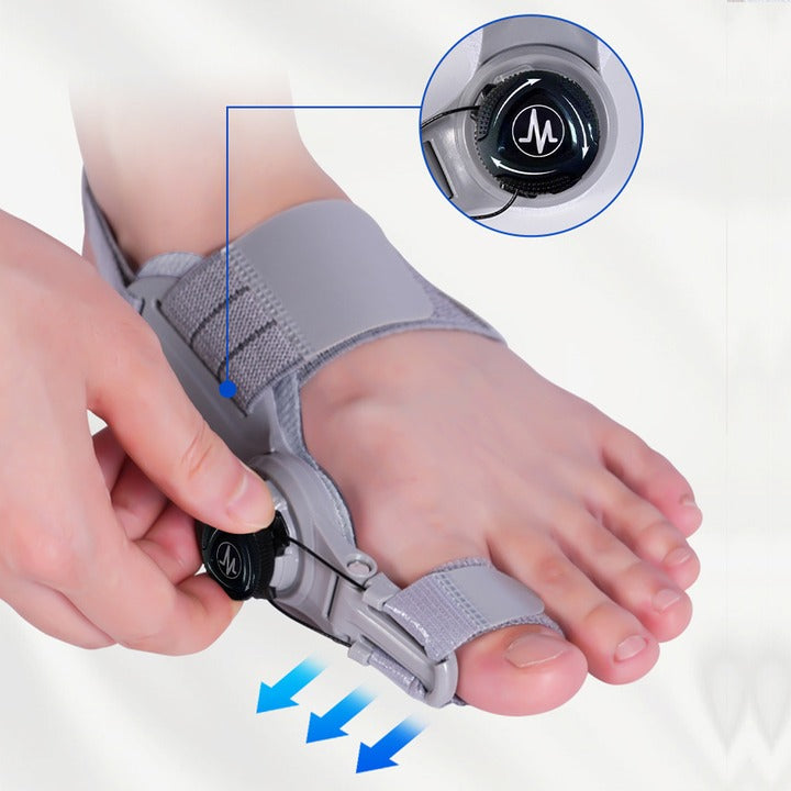 Skanto | Bunion Corrector Splint for Pain Relief and Alignment - Justerbar Fotstøtte for Hallux Valgus Behandling