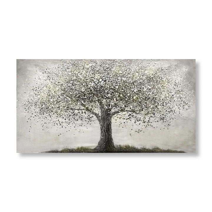 Tree Of Life Veggkunst Fine Art Lerrettrykk Moderne Svart-Hvitt-Plakatbilde For Stue Soverom Hjemmekontor Kunst Dekor | Skanto