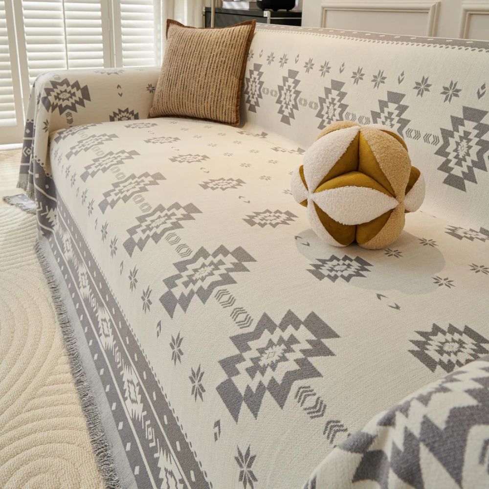 Skanto | Tribal Harmony Reversibel Sofa Deksel