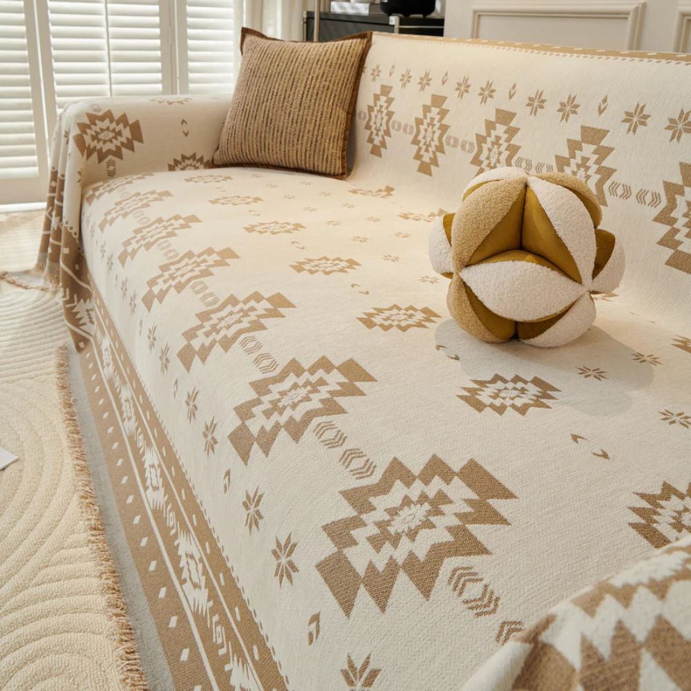Skanto | Tribal Harmony Reversibel Sofa Deksel