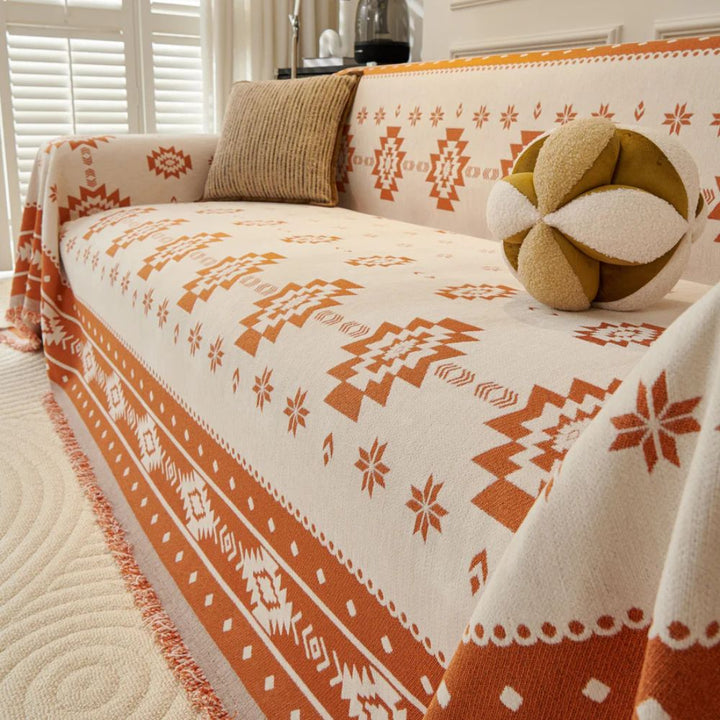 Skanto | Tribal Harmony Reversibel Sofa Deksel