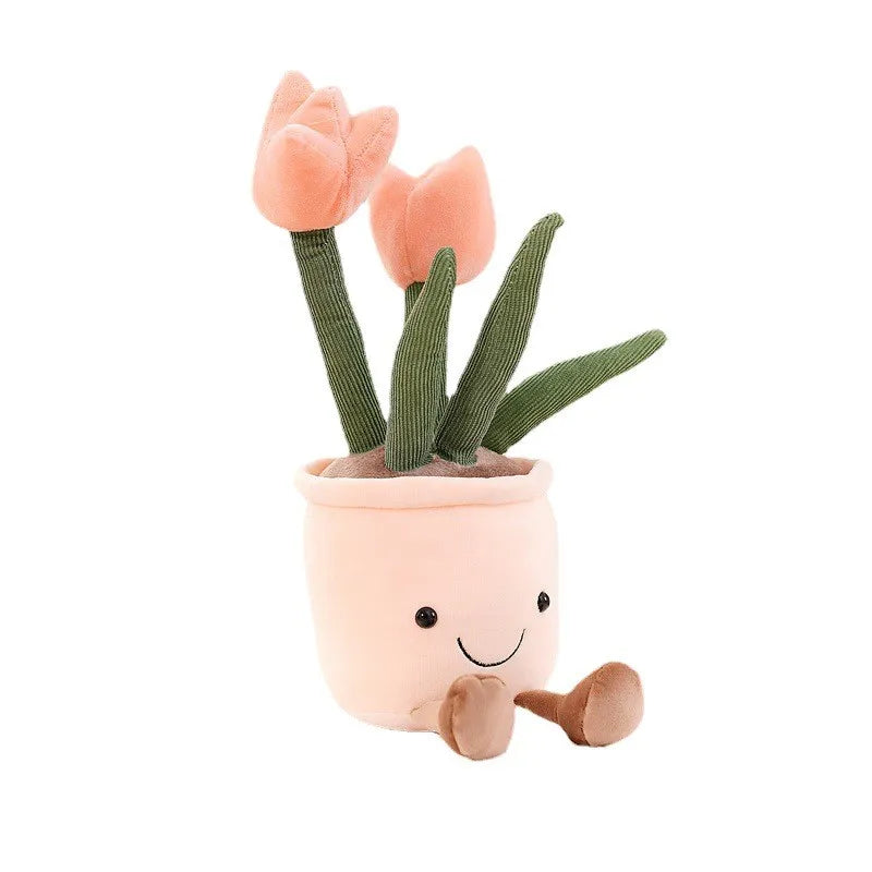 Skanto | Muntrende Blomster Kosefigur