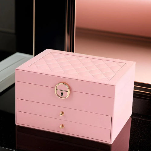 Skanto | EleganceBox Luksus Smykkeskrin – Flere Oppbevaringsbokser for Smykker