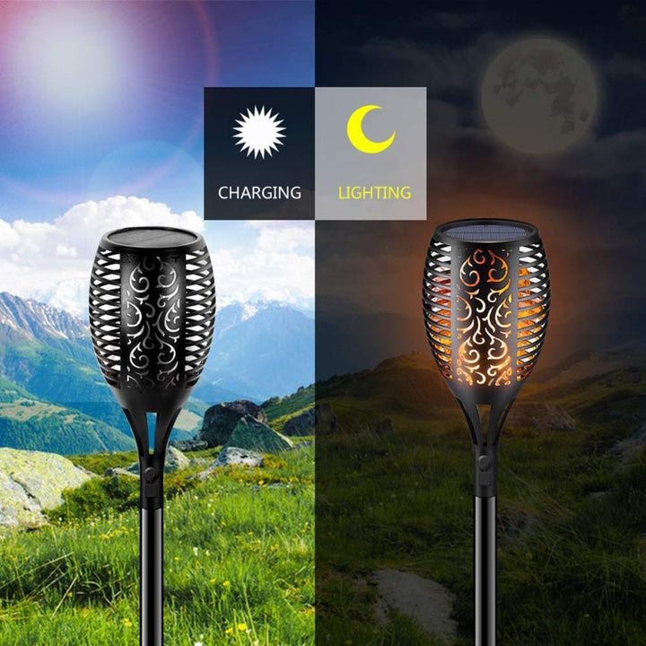 LED Solarned Torpedoer Deluxe 96 LED (4 stk) | Skanto