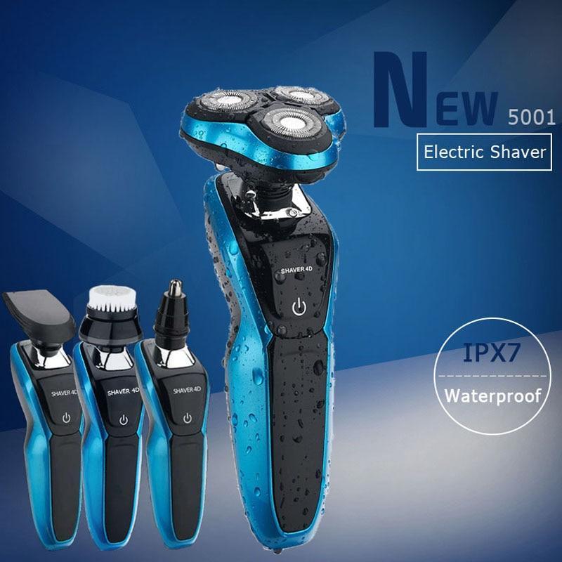 Skanto | USB Lading Elektrisk Barbermaskin Vanntett Profesjonell Skjeggtrimmer