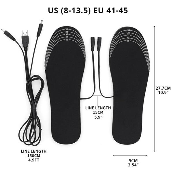 USB Oppvarmede Såler Fotvarmer (1 Par) | Skanto